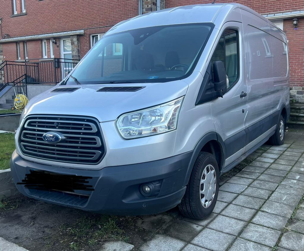 Ford Transit met keurings + TVA, Autos, Camionnettes & Utilitaires, Argent ou Gris, Euro 6, 3 places, Boîte manuelle