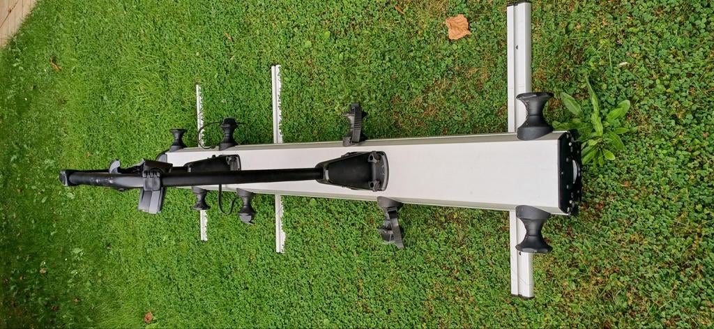 Thule schuifrail voor 2 fietsen, Caravans en Kamperen, Mobilhomes, Particulier, Elektrisch