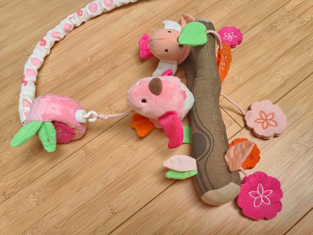 SKIPHOP muziekmobiel mobile wieg bed roze meisjes, Kinderen en Baby's, Ophalen, Gebruikt