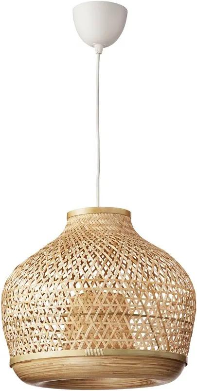 IKEA MISTERHULT suspension, Maison & Meubles, Moins de 50 cm, Enlèvement ou Envoi, Comme neuf, Suspension, bambou/fait main, 45 cm