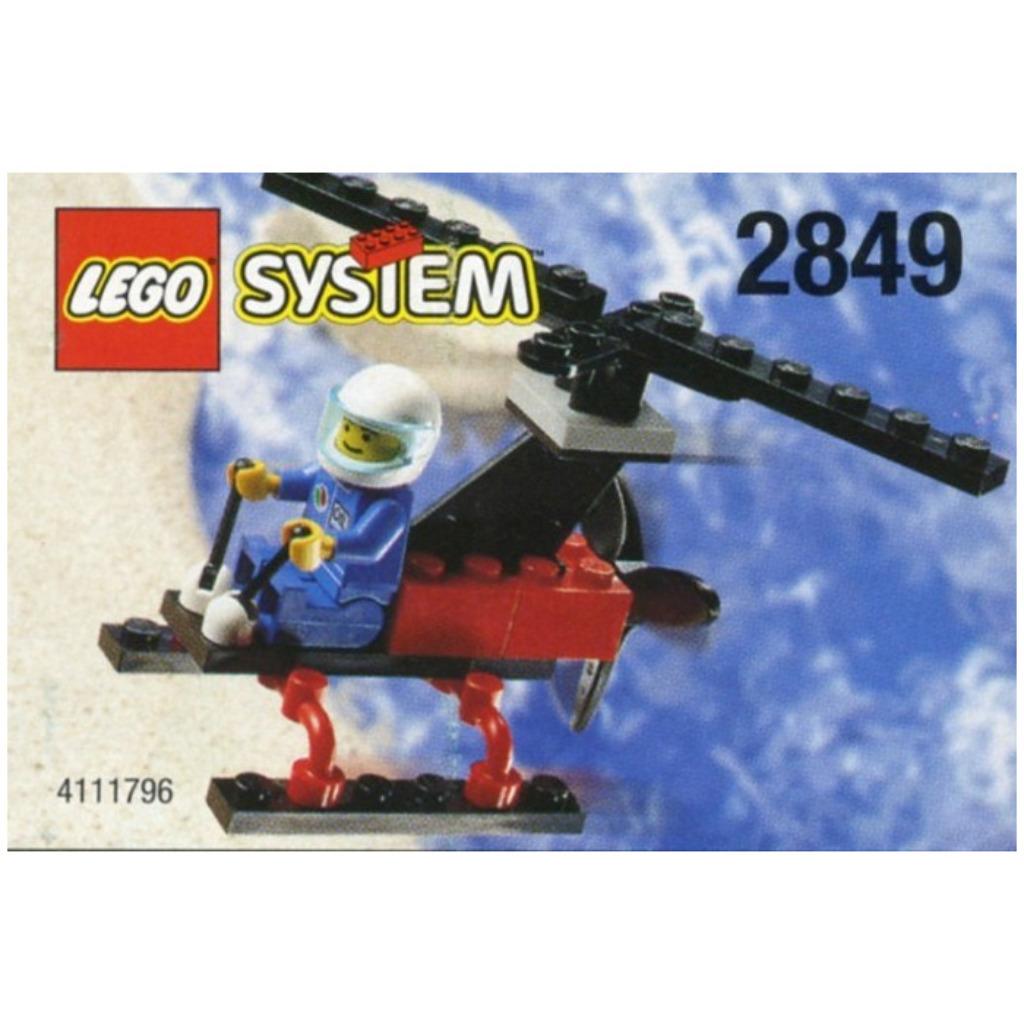 LEGO Classic Town Airport 2849 Gyrocopter, Ophalen of Verzenden, Zo goed als nieuw, Complete set, Lego