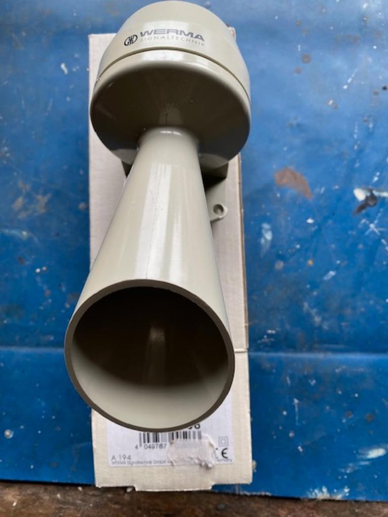 klaxon Klakson 230 V, Musique & Instruments, Instruments à vent | Cors, Enlèvement, Neuf, Autres types