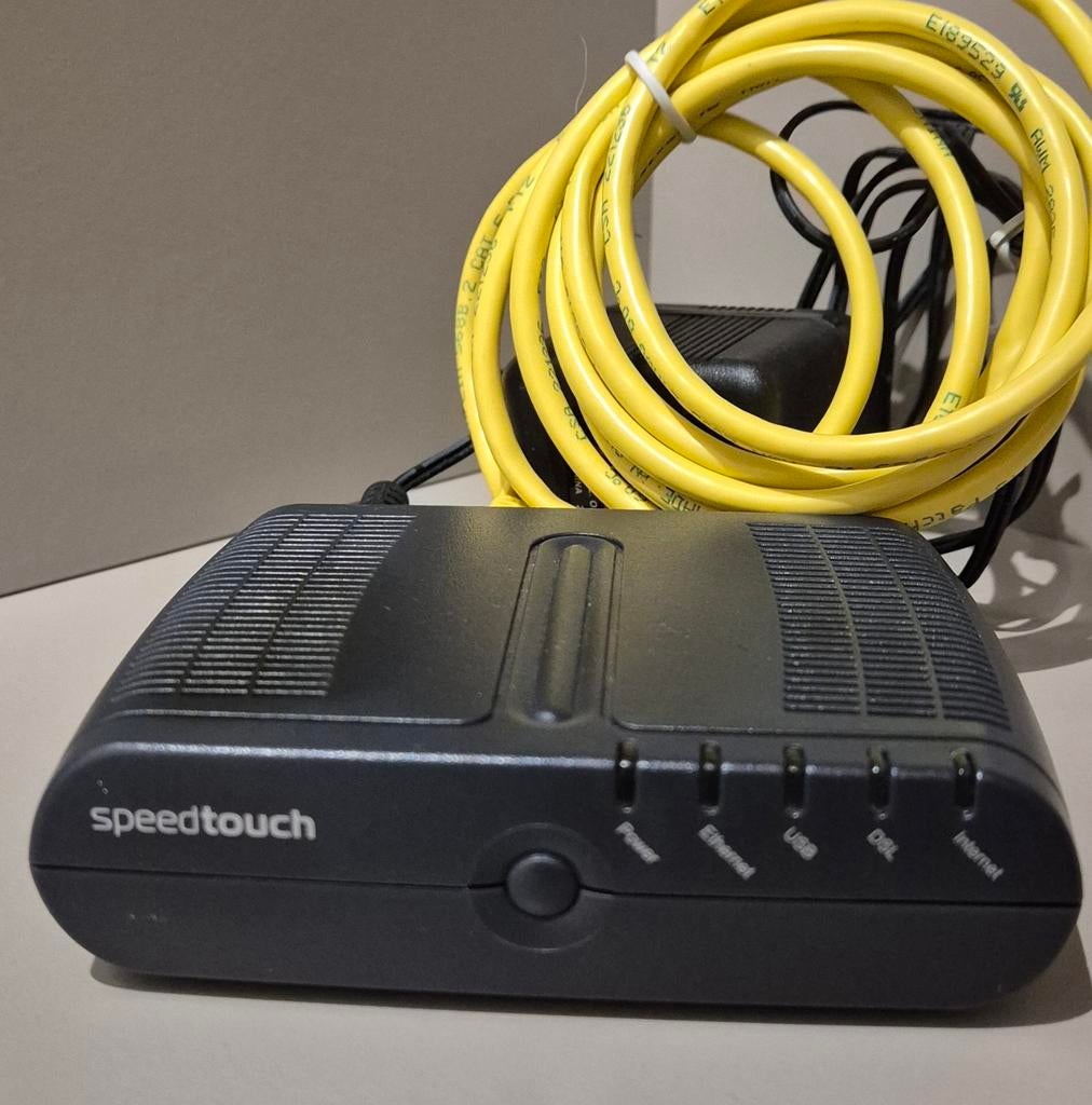 modem Thomson SpeedTouc, Ophalen, Router