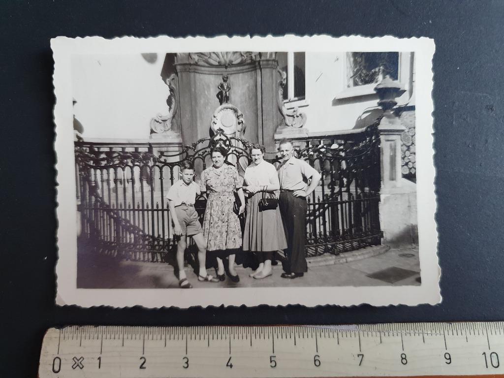 Foto Photo Manneke Pis Brussel Bruxelles, Enlèvement ou Envoi, Photo, Comme neuf, 1940 à 1960