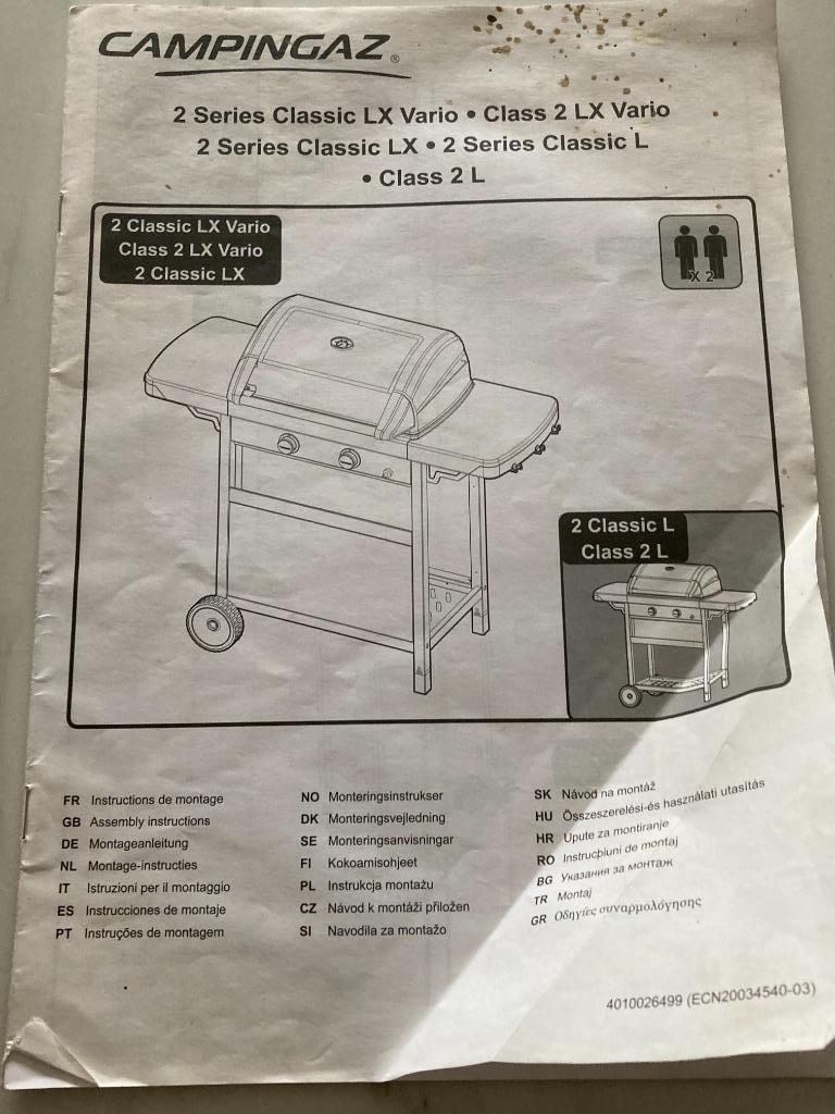 BBQ Campingaz, Ophalen, Gebruikt, Campinggaz