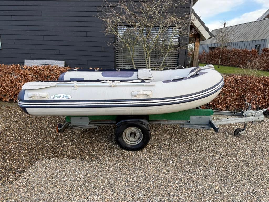 Blue bay 270 rib en Arimar advantage 270 rib tender /bijboot, Watersport en Boten, Rubberboten, Ophalen