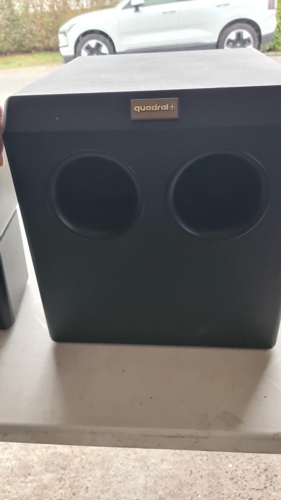 QUADRAL sub 180 home cinema set, TV, Hi-fi & Vidéo, Enlèvement