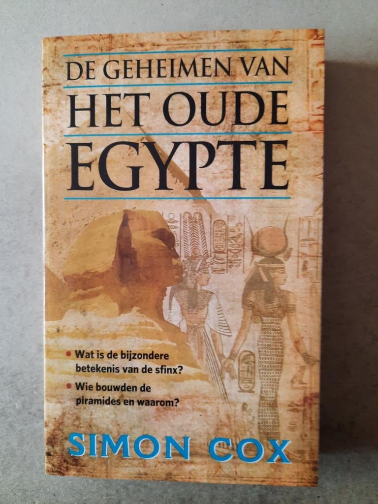 Simon Cox - De geheimen van Het oude Egypte, Enlèvement ou Envoi, Comme neuf, Simon Cox; Susan Davies