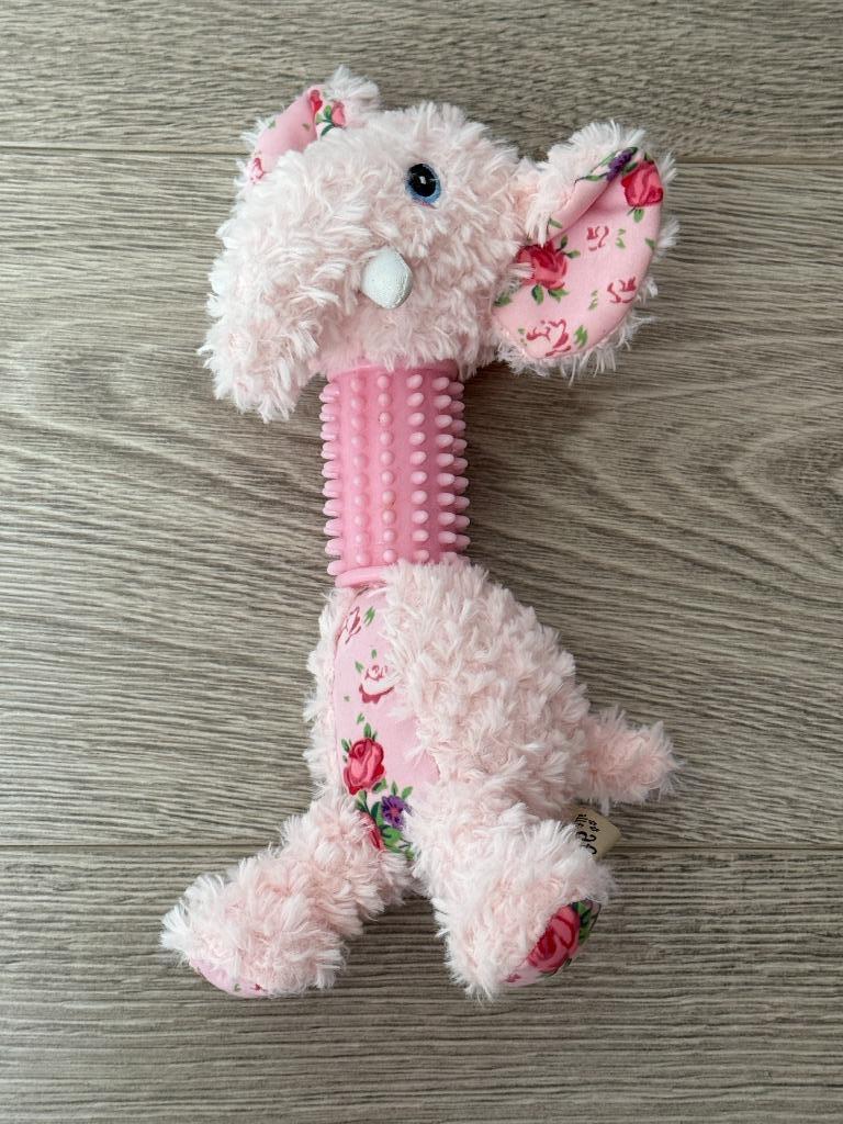Hondenspeelgoed: Pluche olifant met kauwstukje, Animaux & Accessoires, Jouets pour chiens, Enlèvement ou Envoi, Neuf, Jouets à mâcher