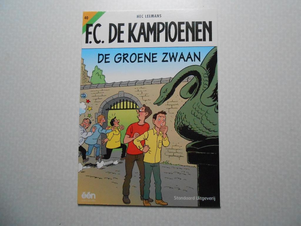 F.C. De kampioenen 40 De groene zwaan 2005 1ste druk., Eén stripboek, Nieuw, Hec Leemans, Ophalen of Verzenden