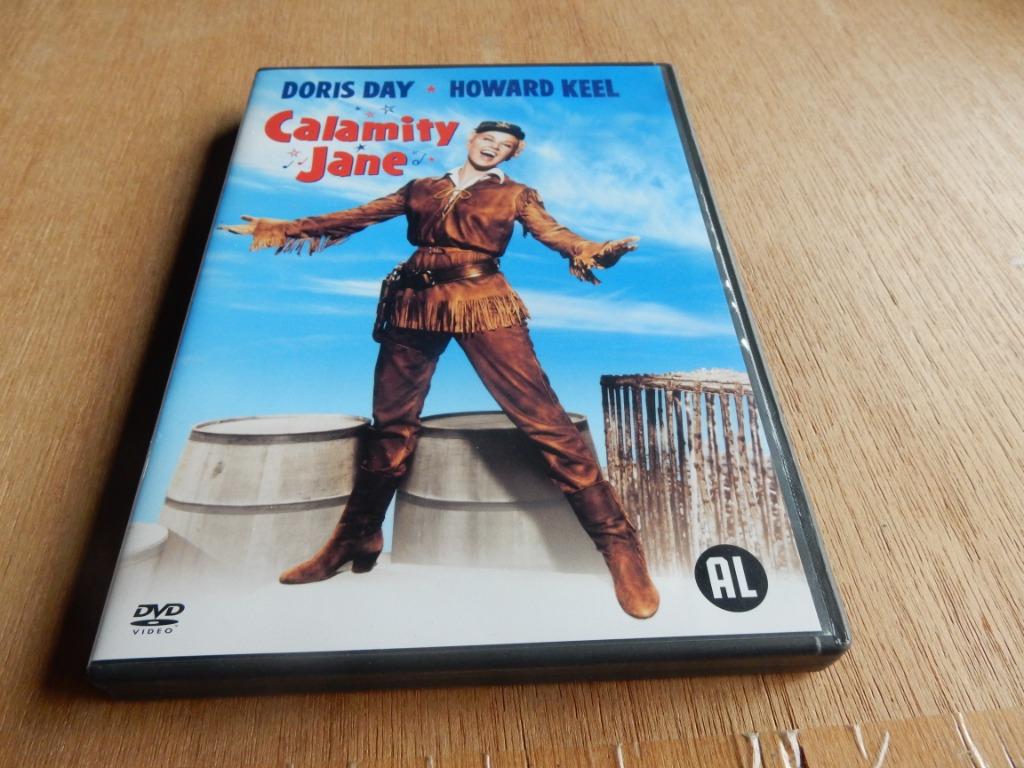nr.1404 - Dvd: calamity jane - klassieker - 1953, Cd's en Dvd's, Alle leeftijden, Ophalen of Verzenden, Zo goed als nieuw, Komedie