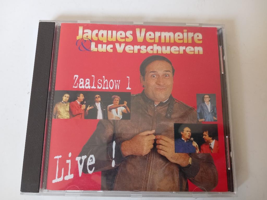 CD Jacques Vermeire Zaalshow Humor Komedie Stand Up Comedy, Ophalen of Verzenden