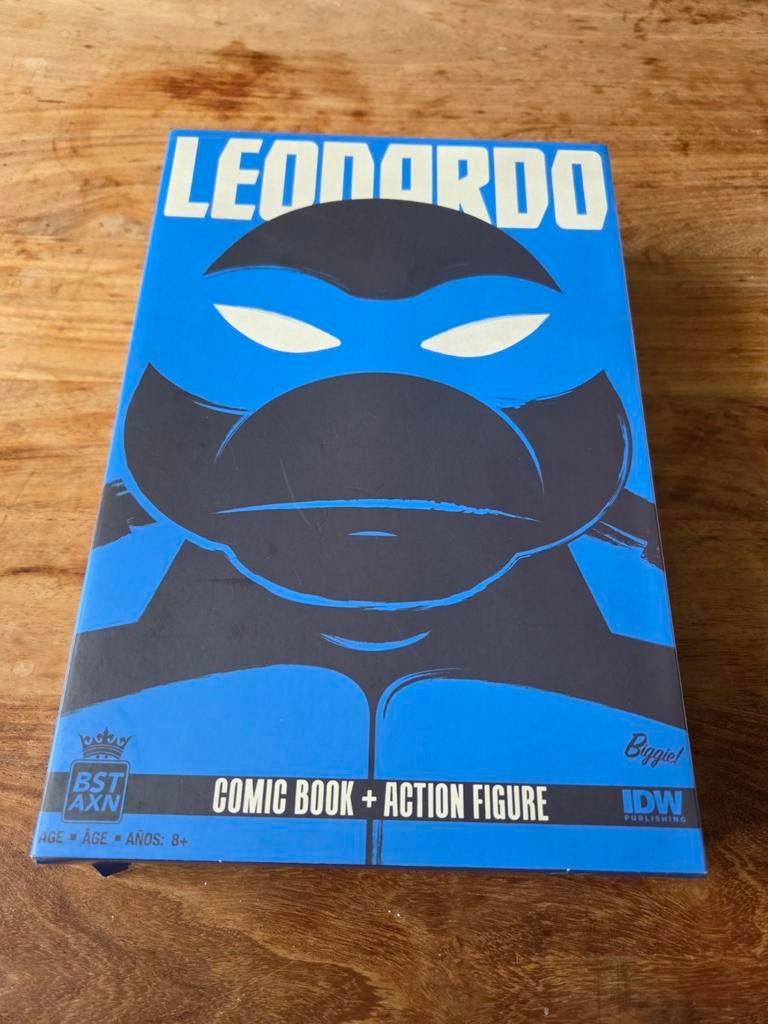 Turtles action figure comic book, Ophalen of Verzenden