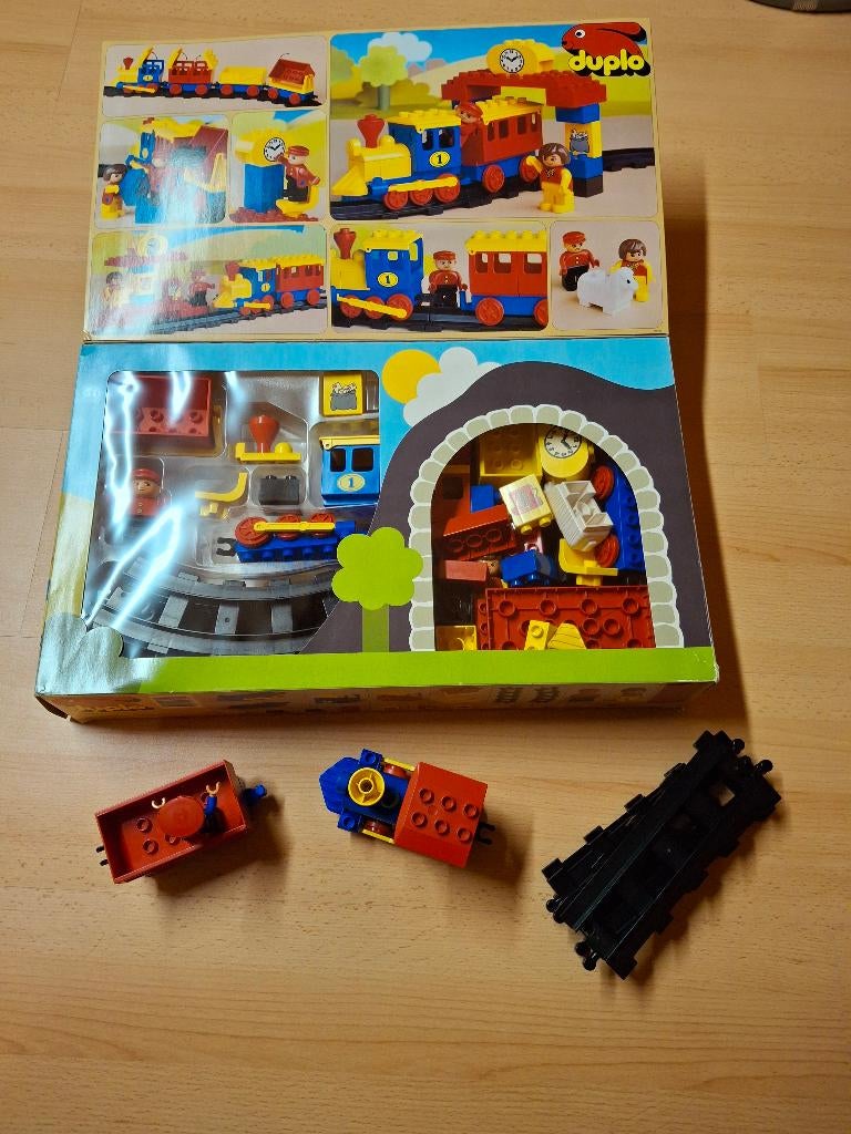 Lego trein, Kinderen en Baby's, Ophalen, Zo goed als nieuw, Complete set, Lego