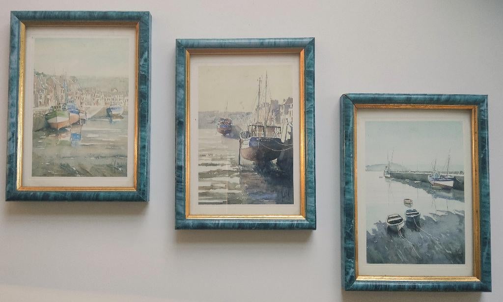 Jolis petits cadres 'Marine', Maison & Meubles, Enlèvement ou Envoi, Utilisé