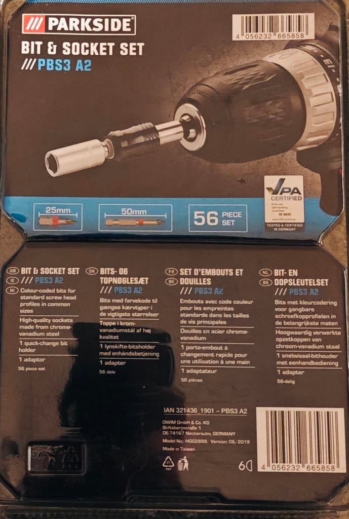 Kleine dopsleutels Bit Set, Ophalen, Zo goed als nieuw