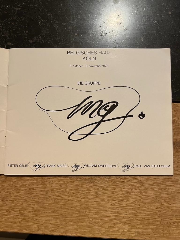 catalogus Belgisches Haus Köln "Die Gruppe MG", Ophalen of Verzenden, Gelezen, Overige onderwerpen