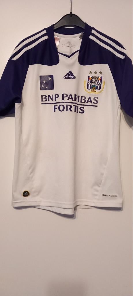 Maillot RSC Anderlecht vintage LUKAKU 2010-201, Taille XS ou plus petite, Enlèvement, Utilisé, Maillot