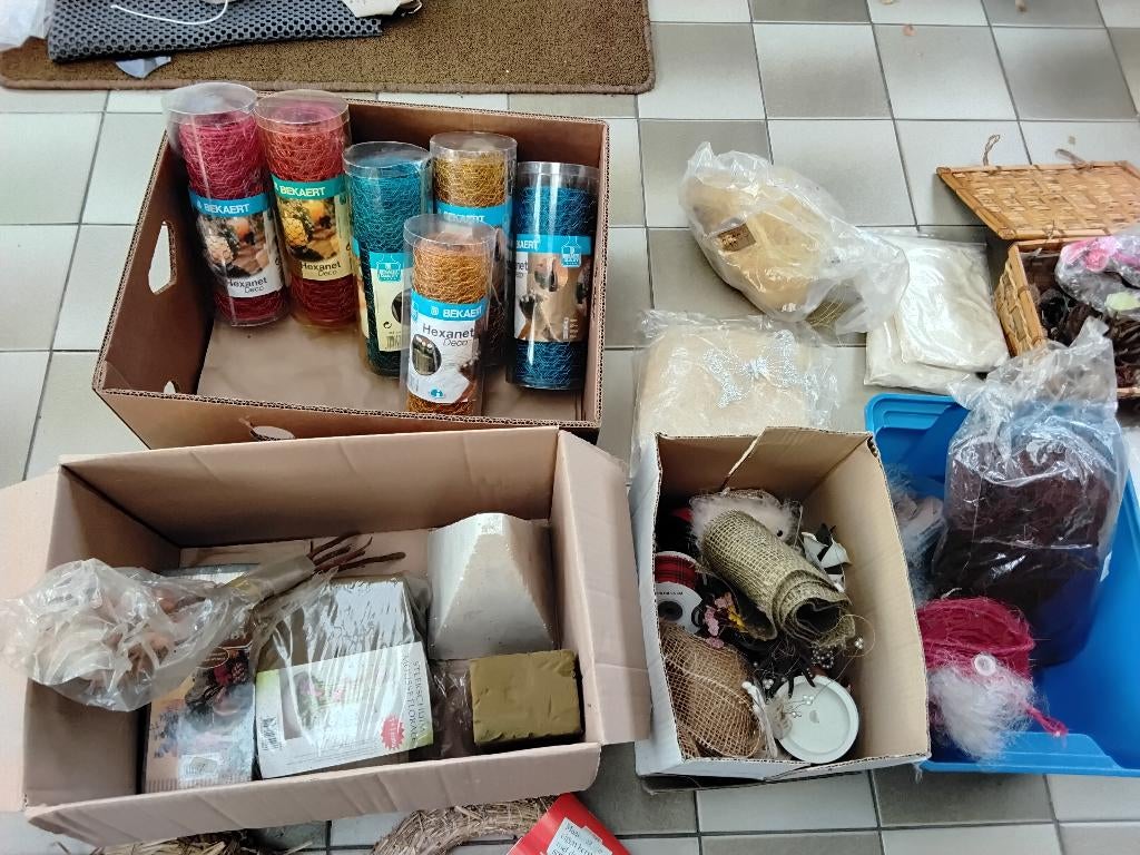 matériel pour la composition florale, Hobby & Loisirs créatifs, Bricolage, Enlèvement, Comme neuf, Bricolage