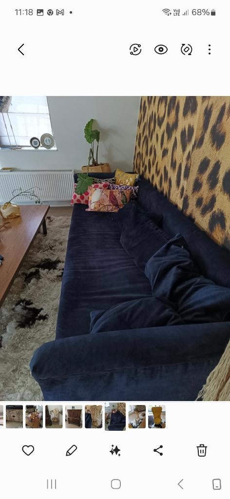 Zetel, Ophalen, Overige materialen, 250 tot 300 cm, Gebruikt