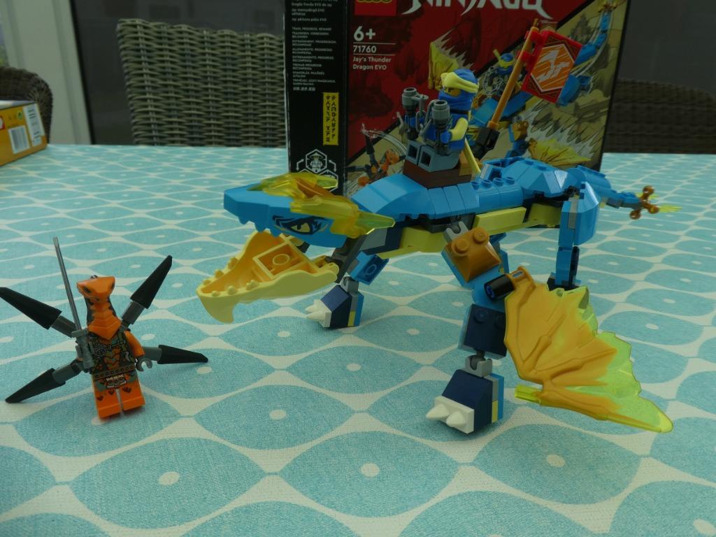 Lego Ninjago 71760 Jay's Thunder Dragon, Ophalen, Gebruikt, Complete set, Lego