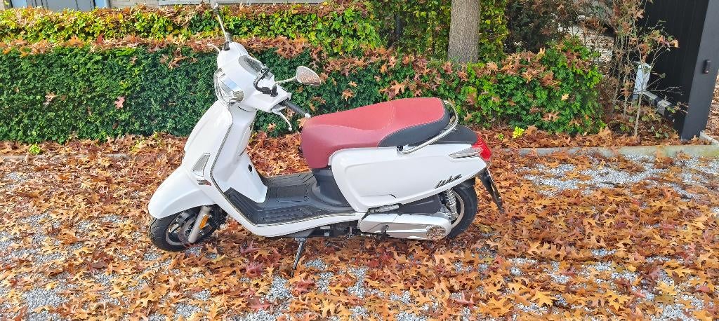 kymco 125 cc like wit 528km, Ophalen, 125 cc, Zo goed als nieuw, Like