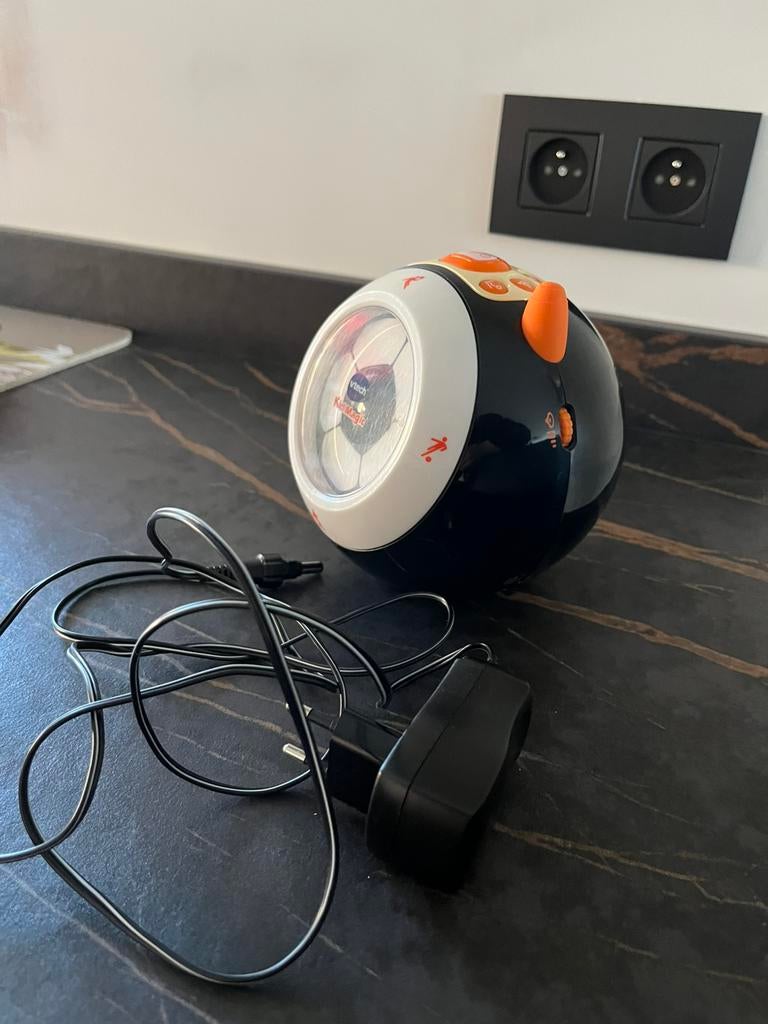 Vtech KidiMagic Voetbal wekker, Kinderen en Baby's, Ophalen of Verzenden, Zo goed als nieuw, Klok
