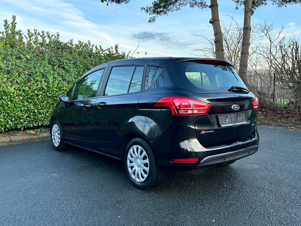 Ford B-Max 1.0 EcoBoost 2014 Benzine €5b 160.000km Airco, Auto's, Voorwielaandrijving, Euro 5, Stof, Zwart