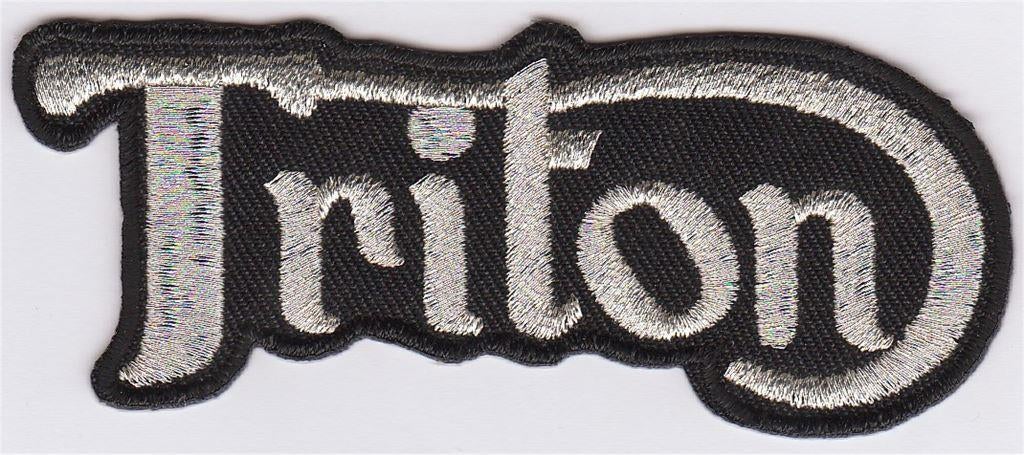 Triton stoffen opstrijk patch embleem #2, Motos, Envoi, Neuf