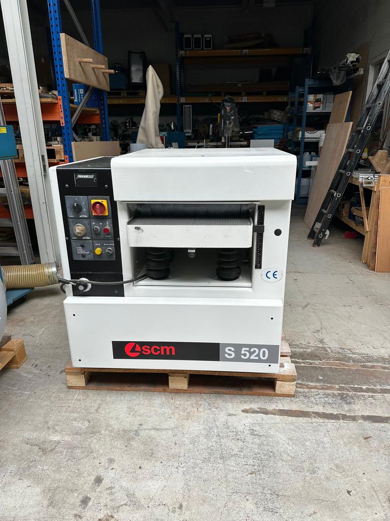 Scm set vlakbank en vandiktebank, Doe-het-zelf en Bouw, Schaafmachines, Ophalen of Verzenden, Gebruikt