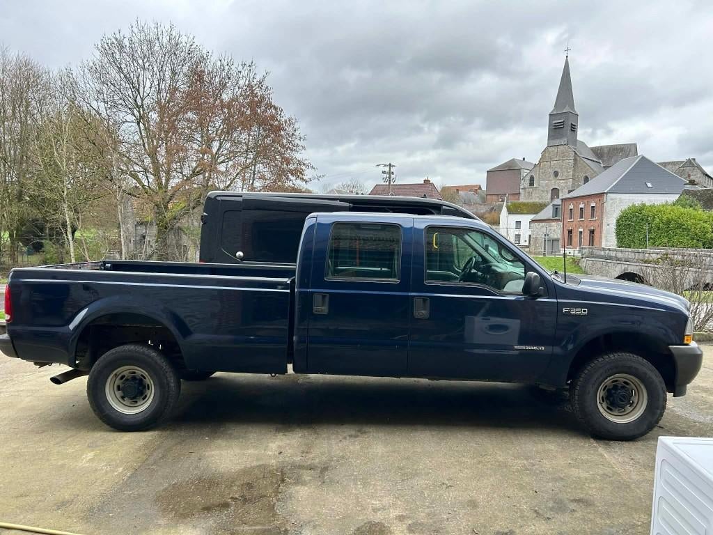 2002 Ford f350 superduty xl diesel 4x4, Auto's, Automaat, Blauw, Diesel, Particulier