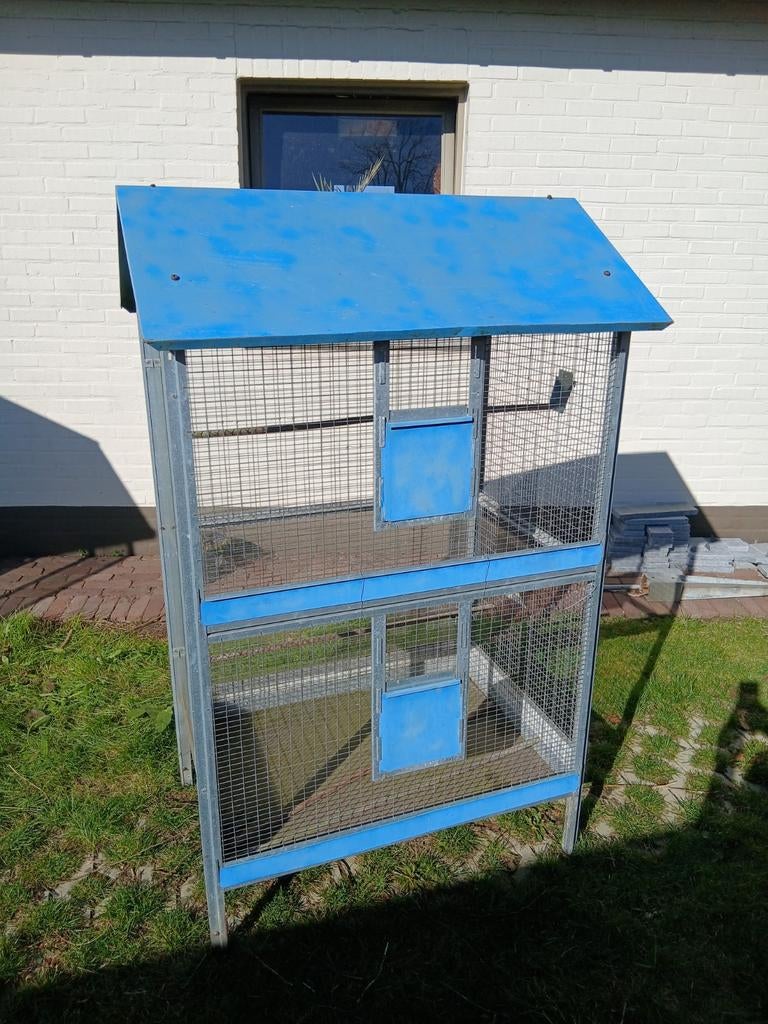 Middelgrote vogelkooi / voliere, Enlèvement, Cage à oiseaux