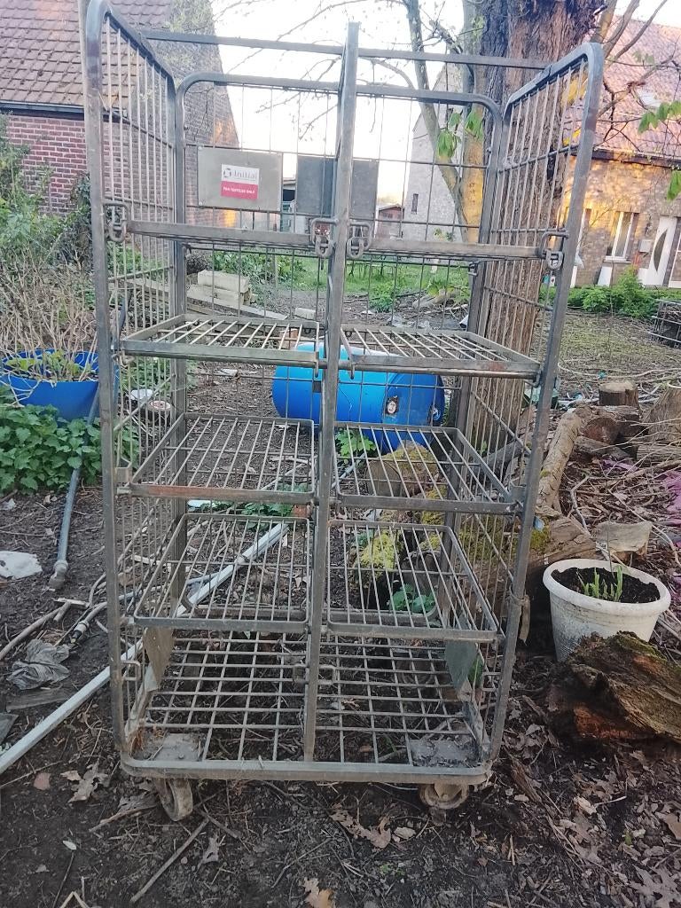 charette d'hôpital roulante, Enlèvement, Utilisé