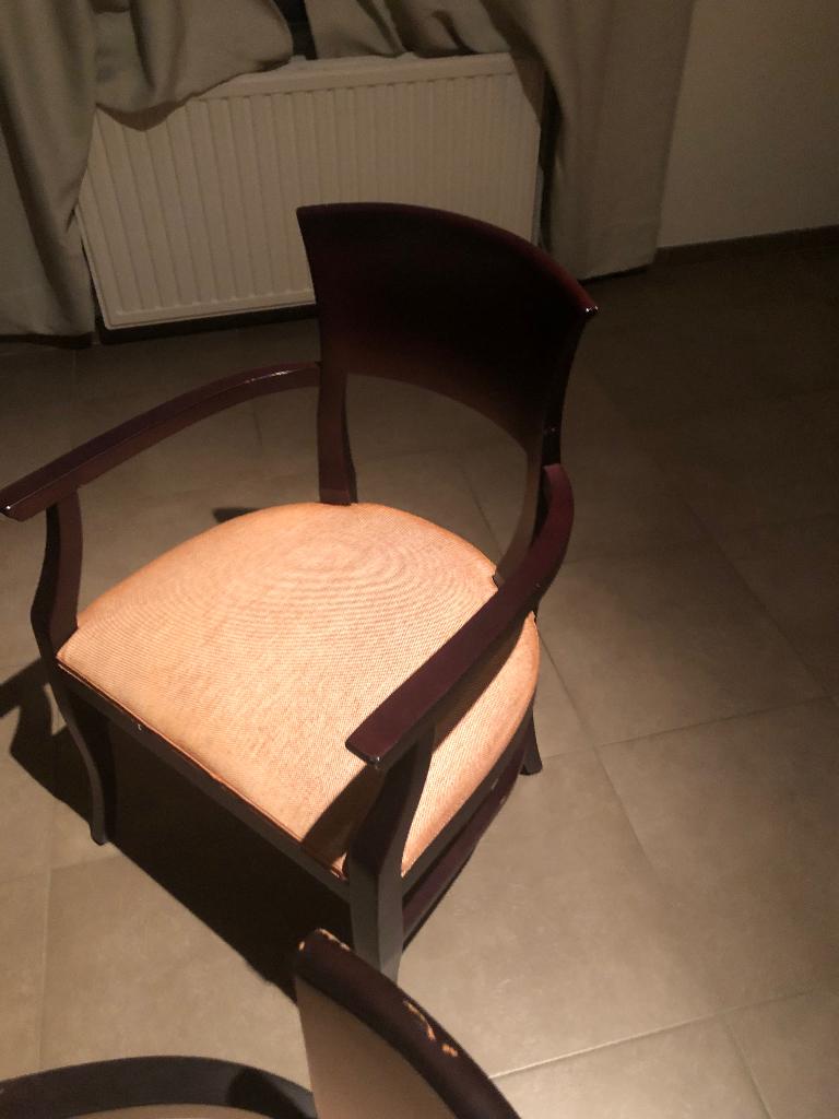 8 eetkamer stoelen, Maison & Meubles, Enlèvement, Utilisé