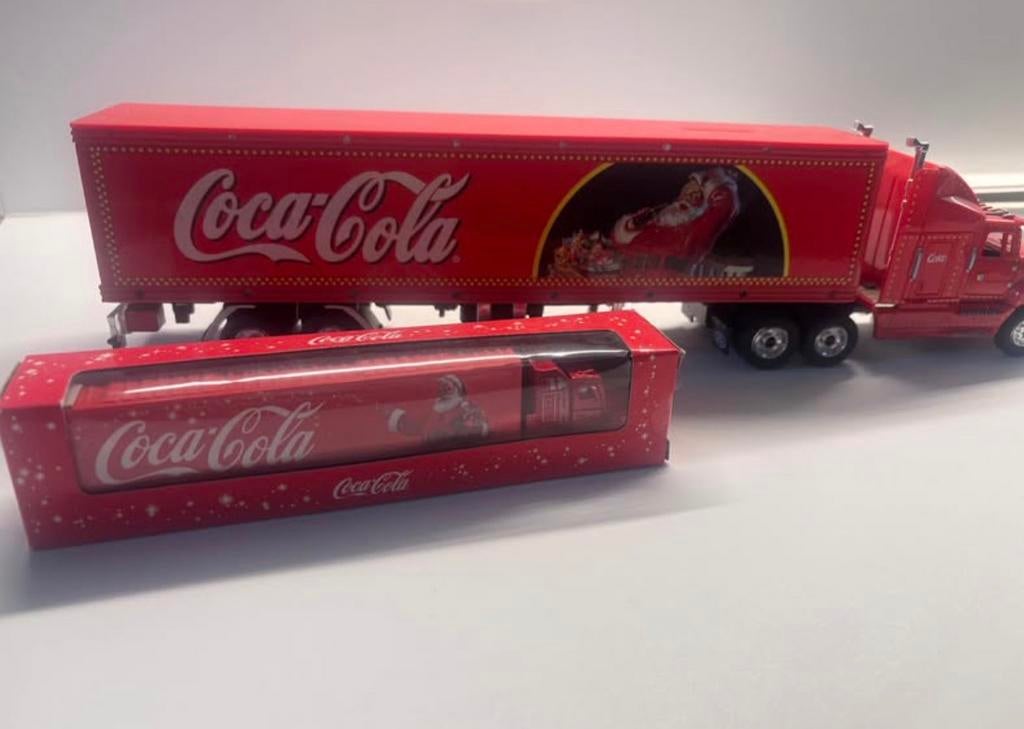 Petit et grand camion de Noël Coca Cola, Enlèvement, Comme neuf