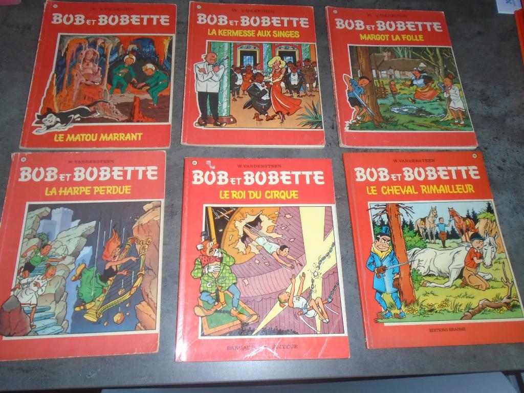 BDs - BOB et BOBETTE, Livres, BD, Série complète ou Série, Enlèvement ou Envoi, Utilisé, Willy Vandersteen
