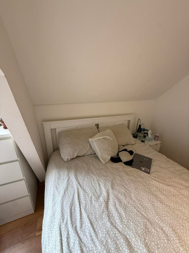 Lit 160x200, Maison & Meubles, Enlèvement, Utilisé, 200 cm, Deux personnes