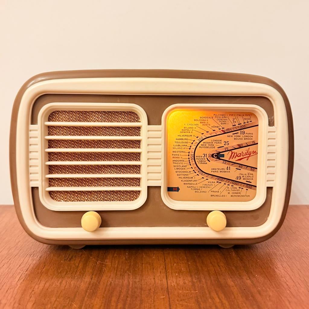 MARILYN MONROE BUIZENRADIO 1950’s BAKELIET RADIO ZELDZAAM, Verzenden