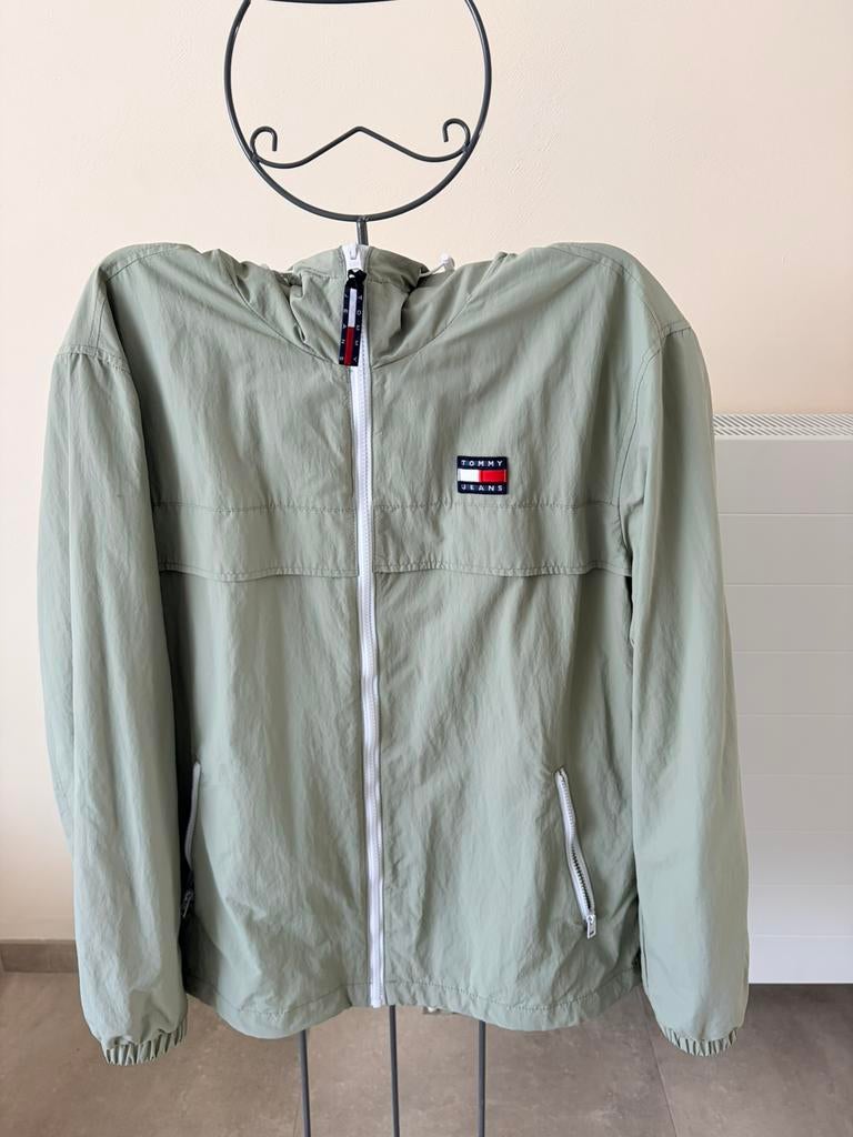 Herenjas tommy XL, Kleding | Heren, Jassen | Zomer, Ophalen of Verzenden, Zo goed als nieuw