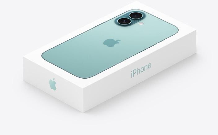 nieuwe apple iPhone 16 128 GB GROEN Geseald+ gratis Earpods, Enlèvement, Neuf, Apple iPhone