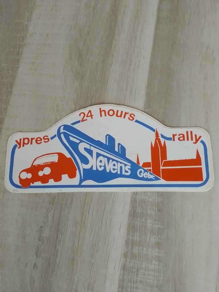 Ypres rally, Ophalen of Verzenden