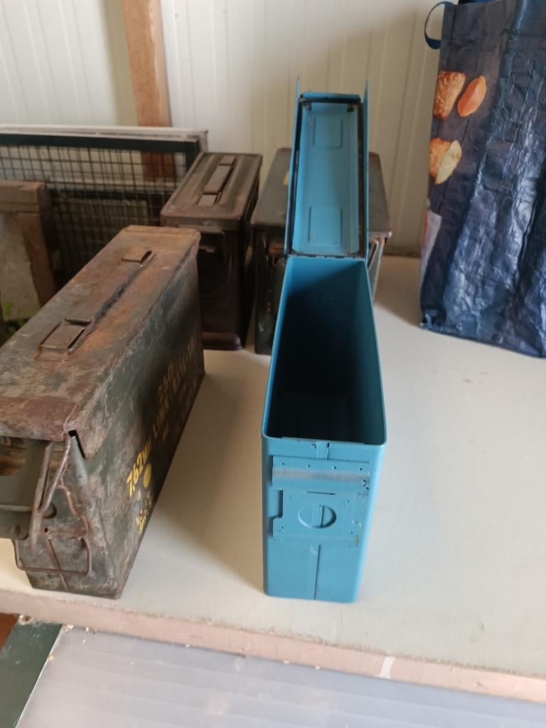 Munitiekisten 4 stuks, Ophalen