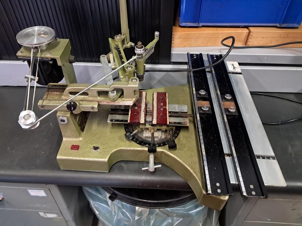 kanto graph pm-3 pantograph, graveermaschine, 220 volt, Ophalen, Gebruikt