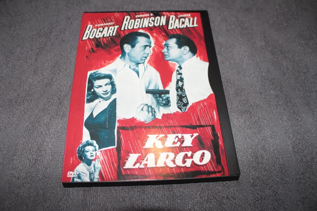 DVD Key Largo, CD & DVD, DVD | Classiques, Thrillers et Policier, Enlèvement ou Envoi, Tous les âges, Utilisé