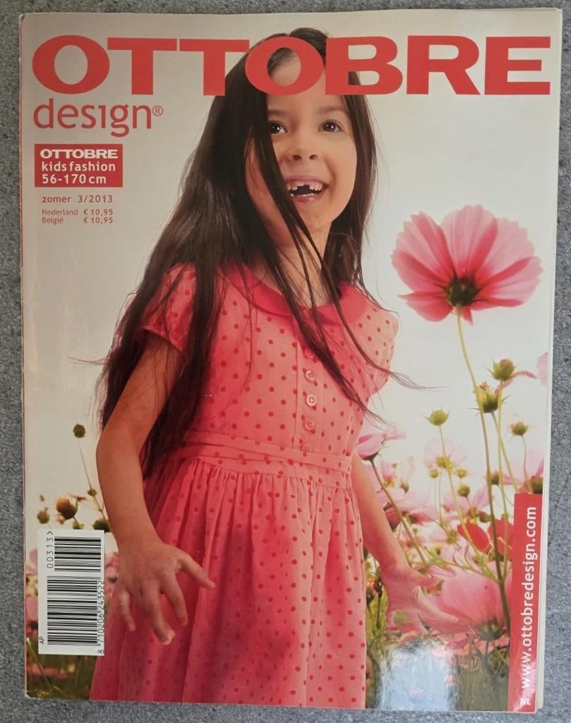 Patroontijdschrift Ottobre zomer 3/2013 – perf staat, Verzenden, Zo goed als nieuw, Sport en Vrije tijd