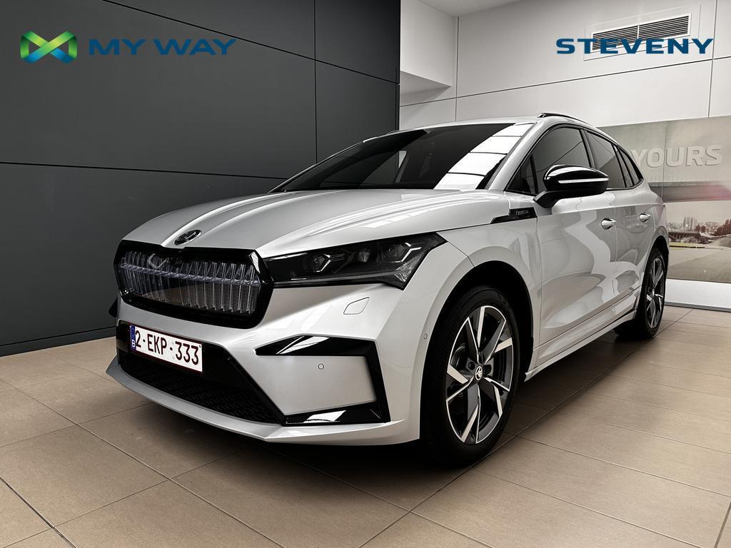 Skoda Enyaq SportLine 80 82kWh 150kW, Autos, Skoda, Cruise Control, Achat, https://public.car-pass.be/vhr/23e3a0d6-2fbd-4146-8ef6-b86d46f28322