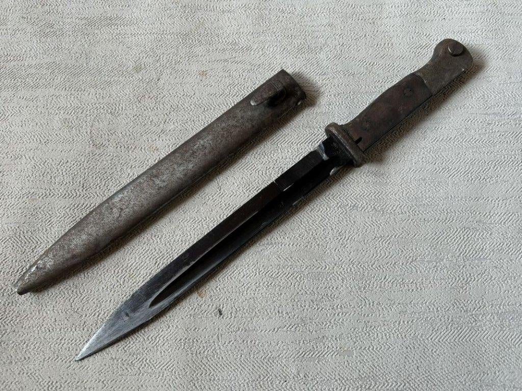 wo2 - Duitse k98 bajonet 42 cvl - WKC, Collections, Enlèvement ou Envoi, Armée de terre, Couteau ou Poignard