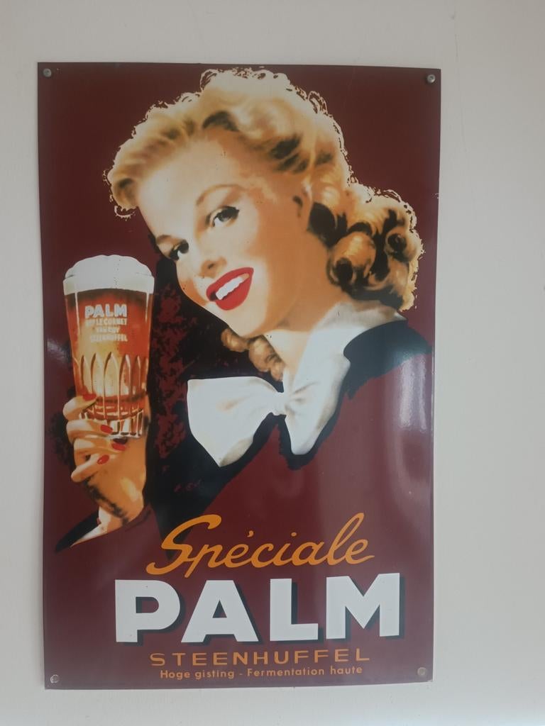 Palm, Collections, Marques & Objets publicitaires, Panneau publicitaire, Enlèvement ou Envoi