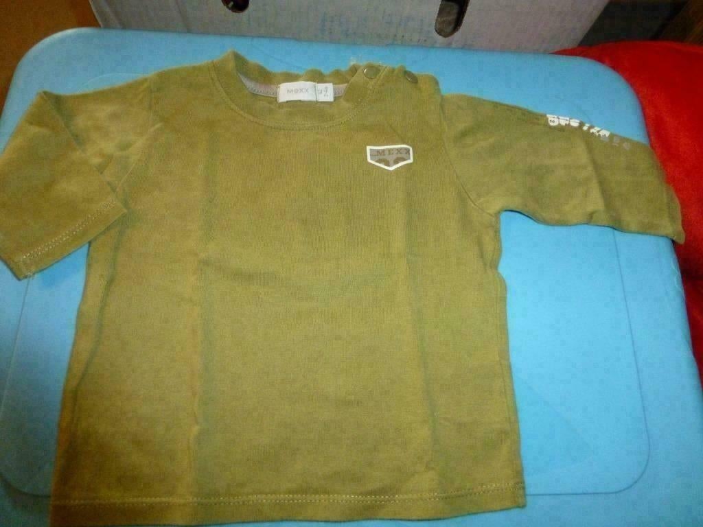 groene longsleeve MEXX maat 62, Kinderen en Baby's, Babykleding | Maat 62, Mexx, Gebruikt, Ophalen of Verzenden, Jongetje