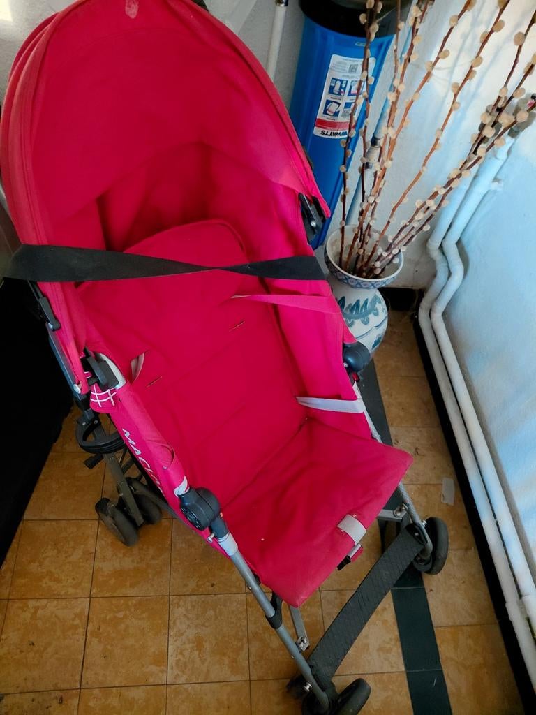 Kinder buggy mc laren amper gebruikt 0488497285, Ophalen, Zo goed als nieuw